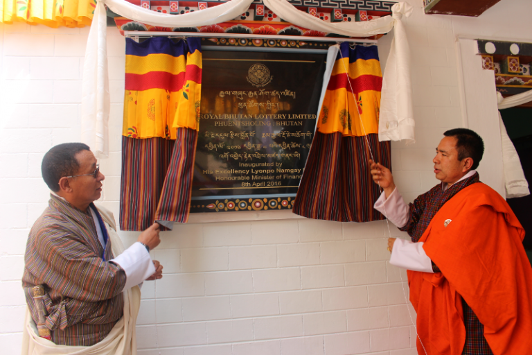 Launching of Royal Bhutan Lottery Limited (RBLL) (08-Apr-2016 ...
